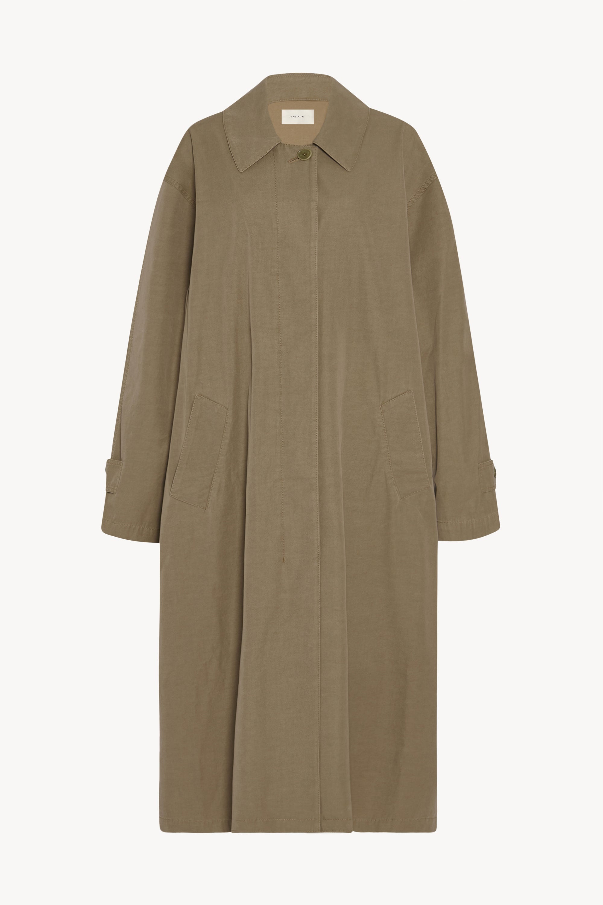The Row Rocco Coat in Cotton and Cashmere | REVERSIBLE
