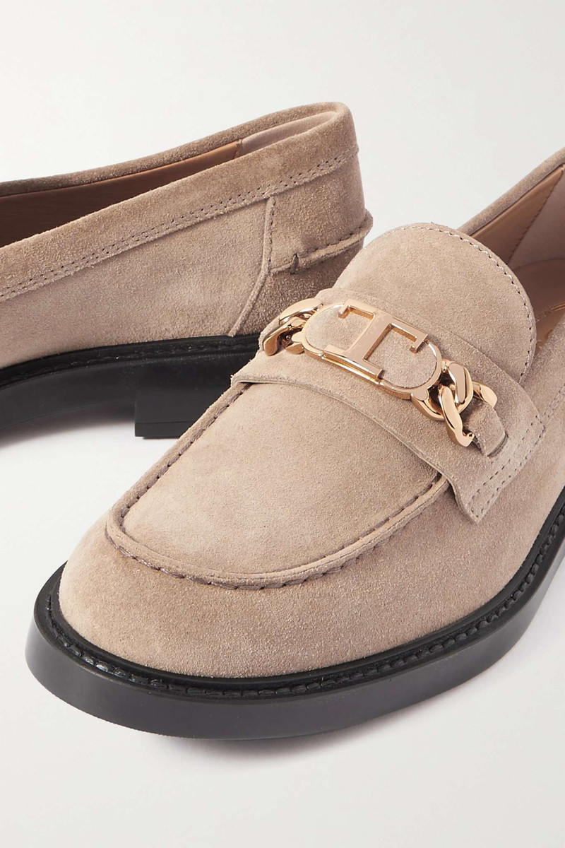 Embellished suede loafers 5