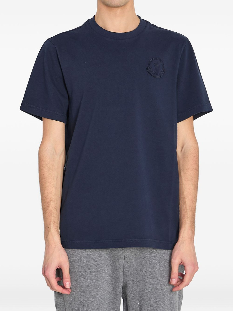 embroidered-logo T-shirt 1