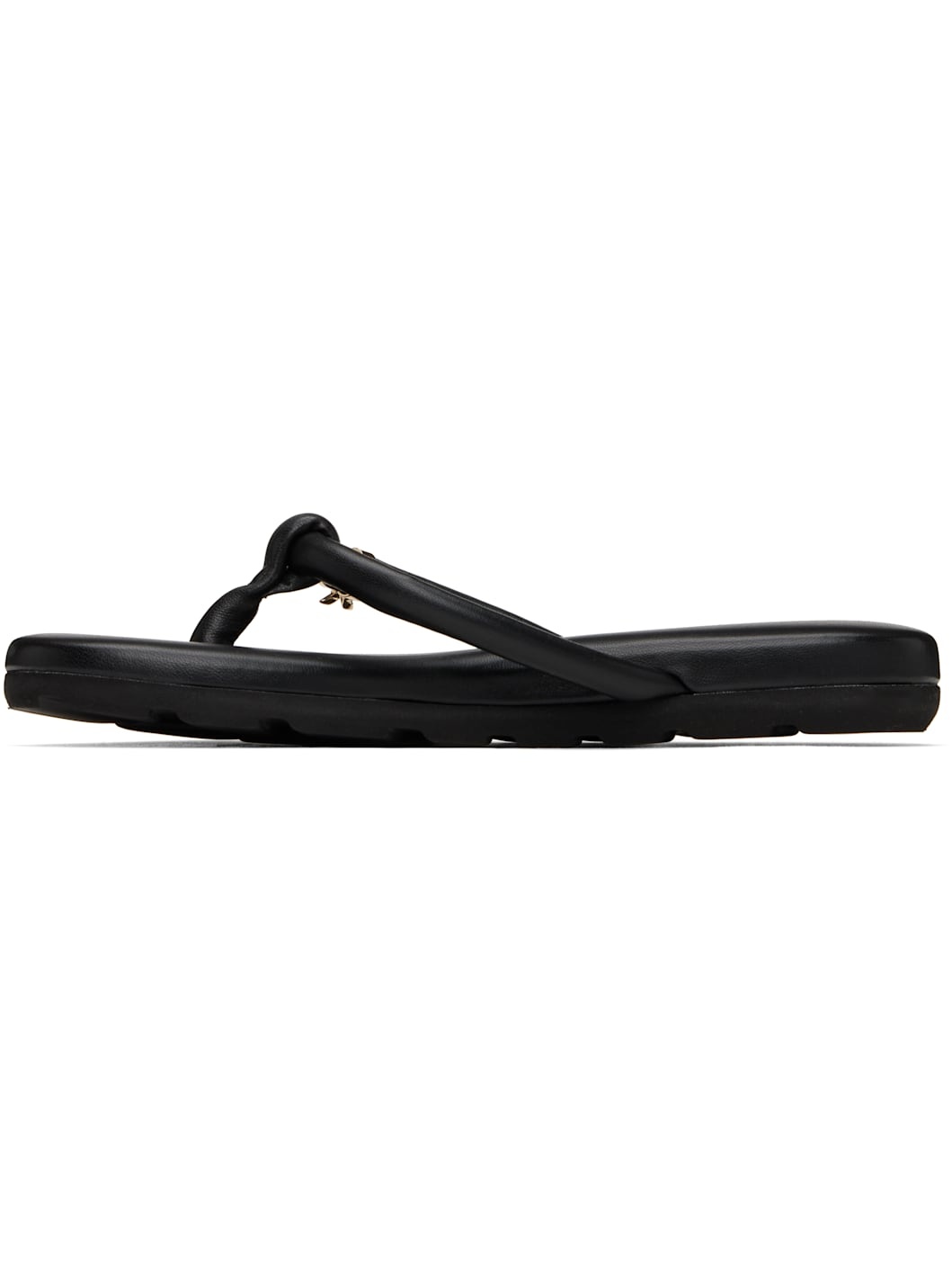 Black Fiji Nappa Sandals - 3