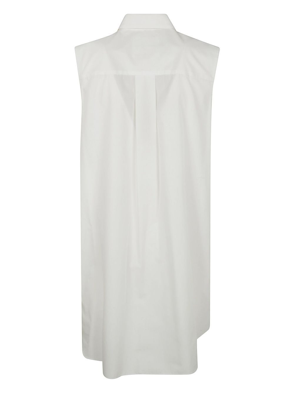 ruffle-detail shirt dress - 2