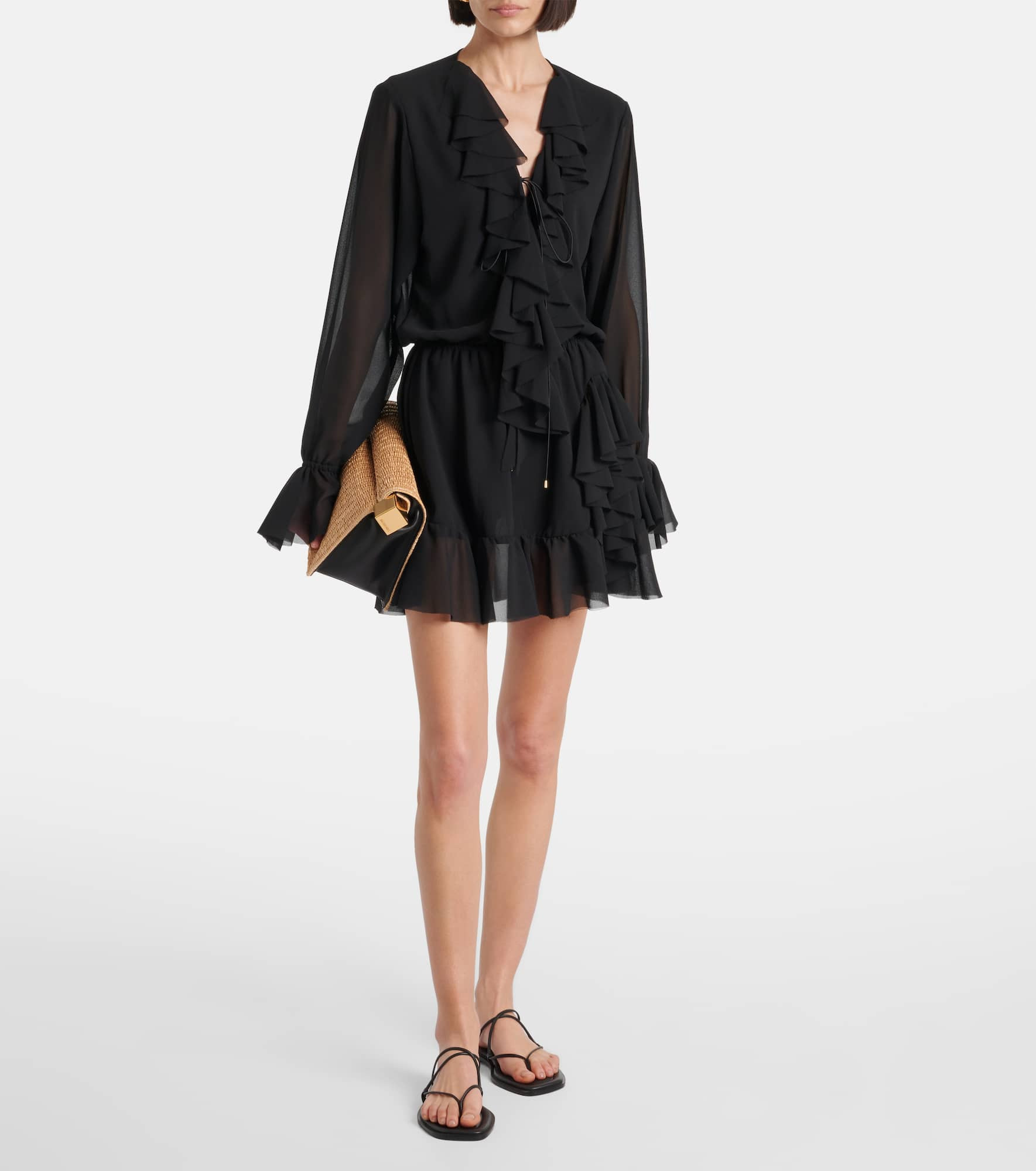 Bellen ruffled minidress - 2