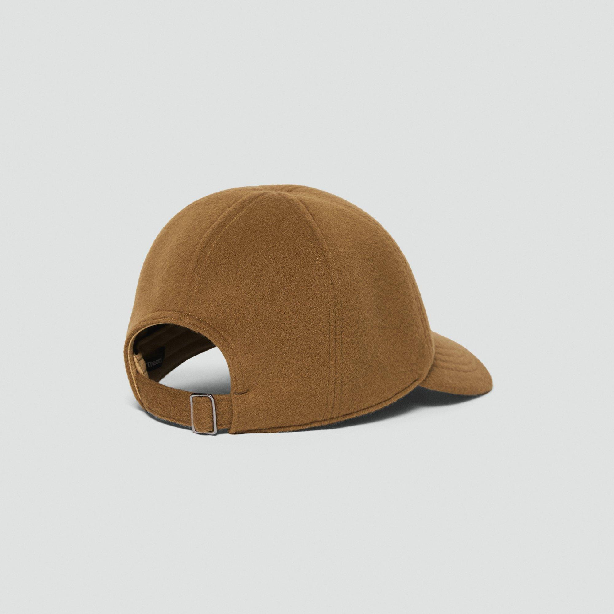 Baseball Cap in Double-Face Wool-Cashmere - 3