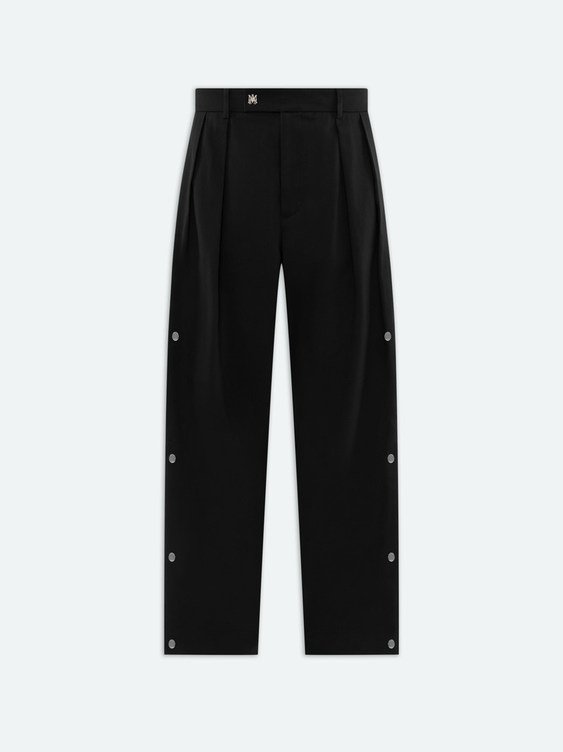 SIDE PLEAT SNAP PANT - 1