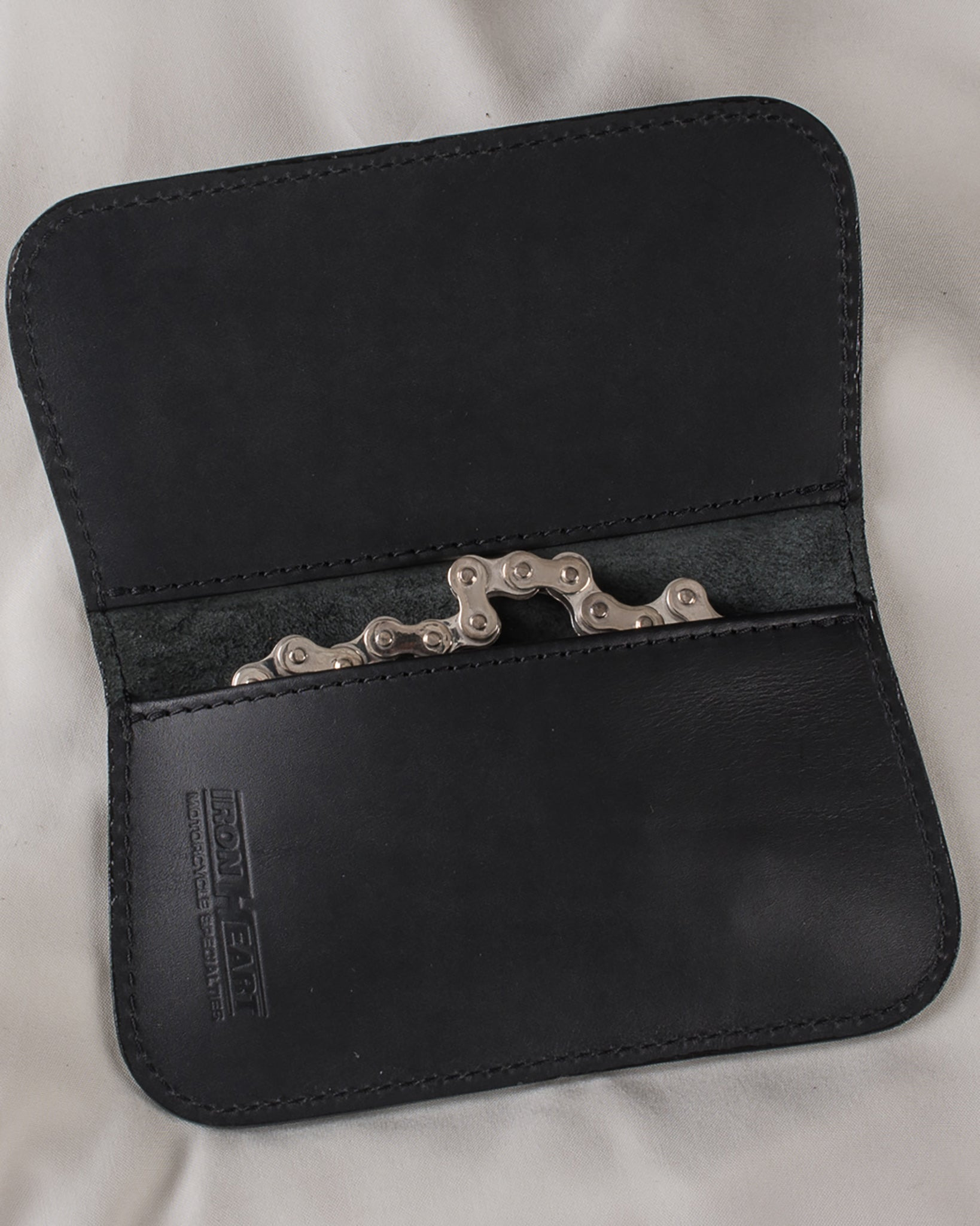 IHSI-01 "Motorcycle Chain" Wallet Chain - Sterling Silver - 9