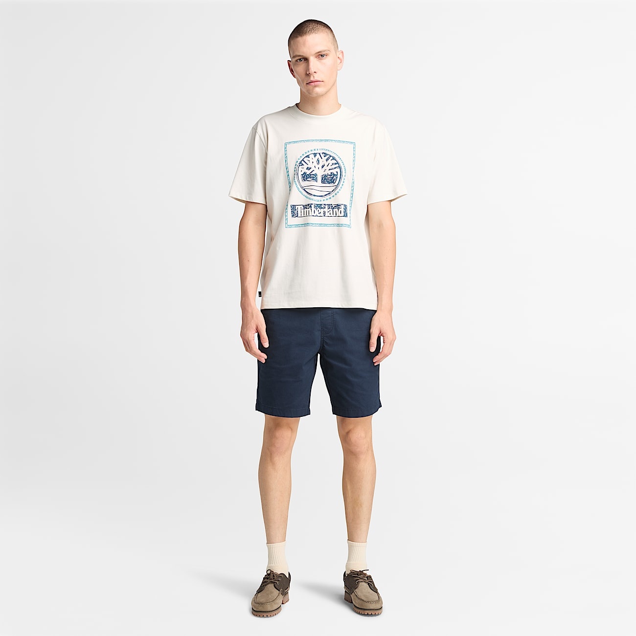 Men's Front Seasonal Stack Logo T-Shirt - 3