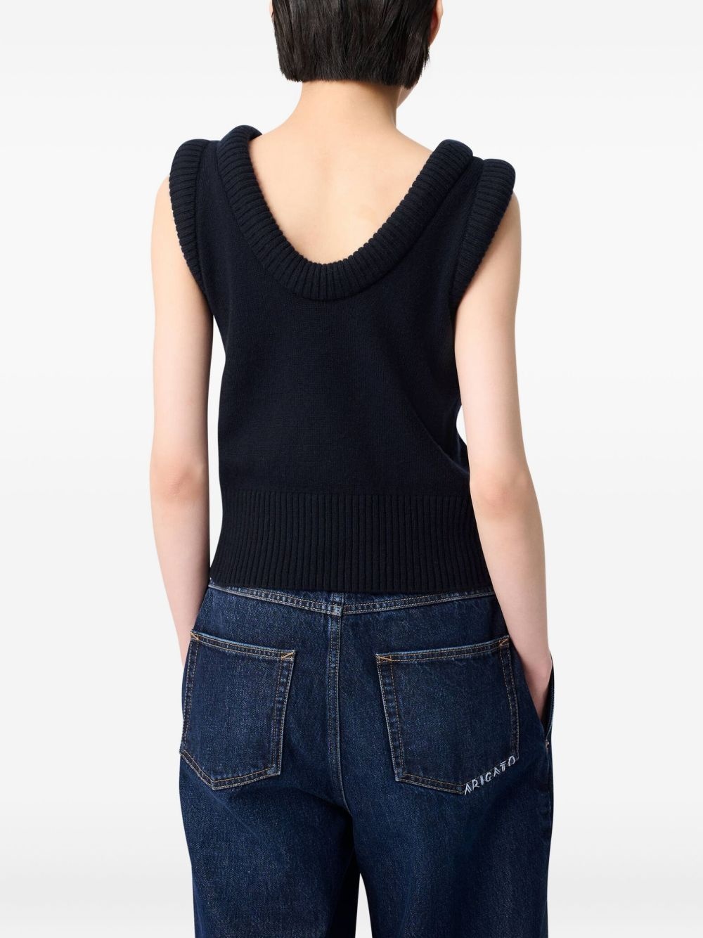 Marla knit sleeveless vest - 4