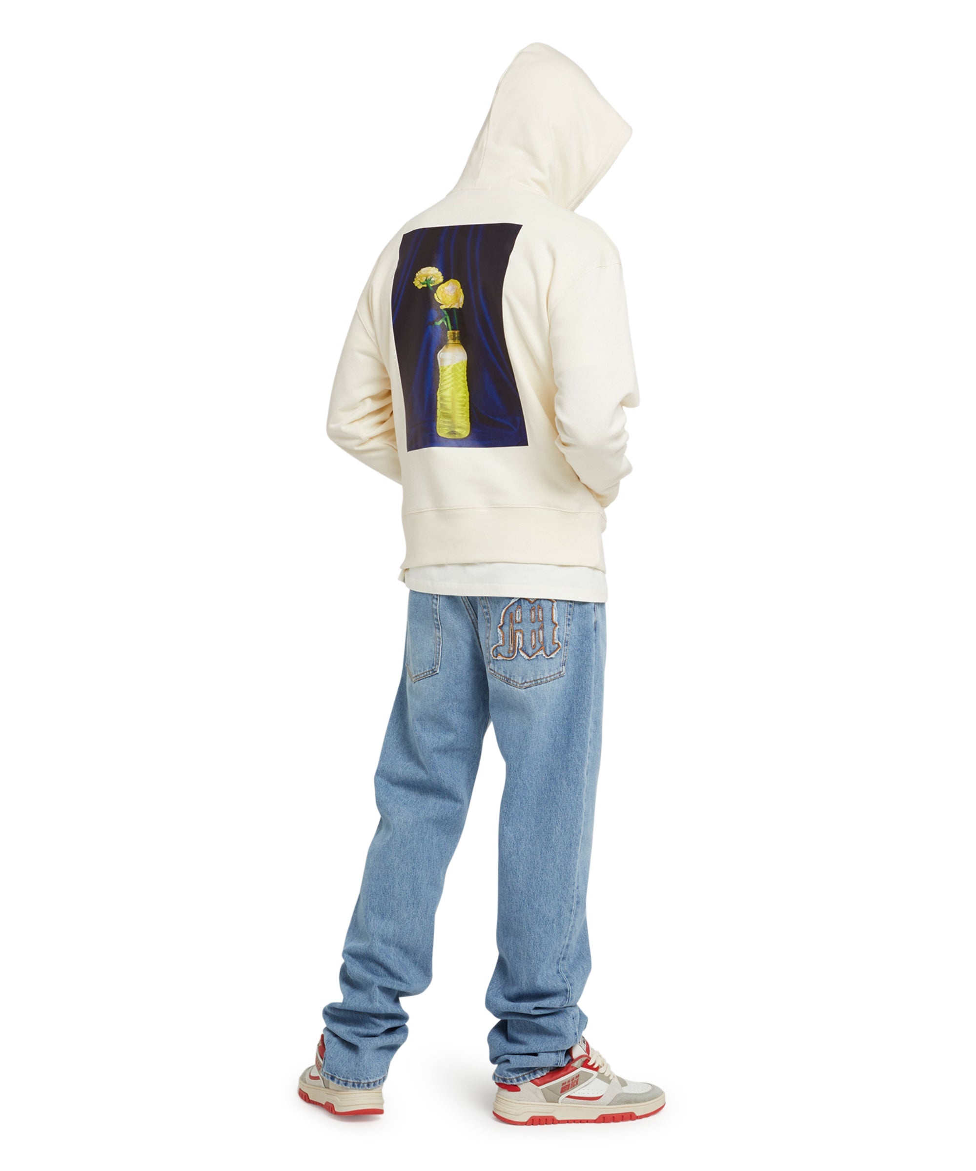 Organic cotton hooded sweatshirt from the MSGM Fantastic Green Capsule - 5