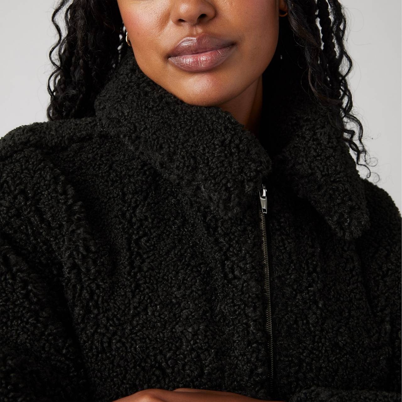 KATE SHERPA JACKET - 4