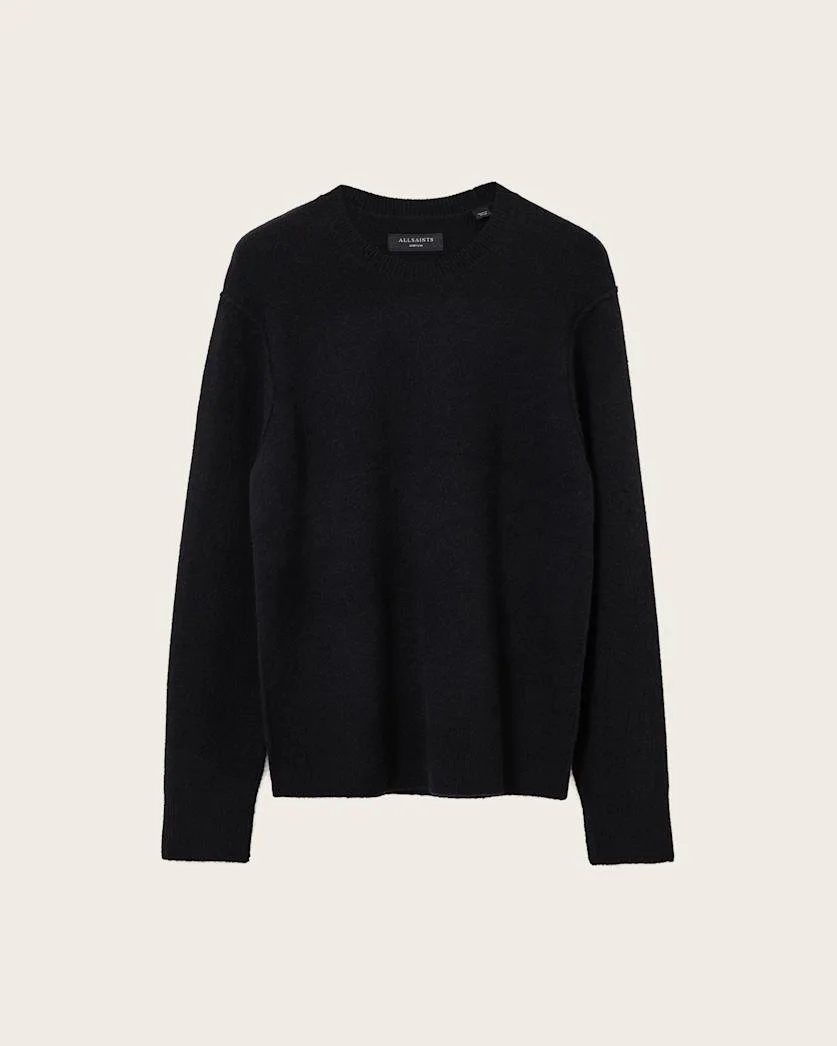 PATERN CREW NECK KNIT - 1