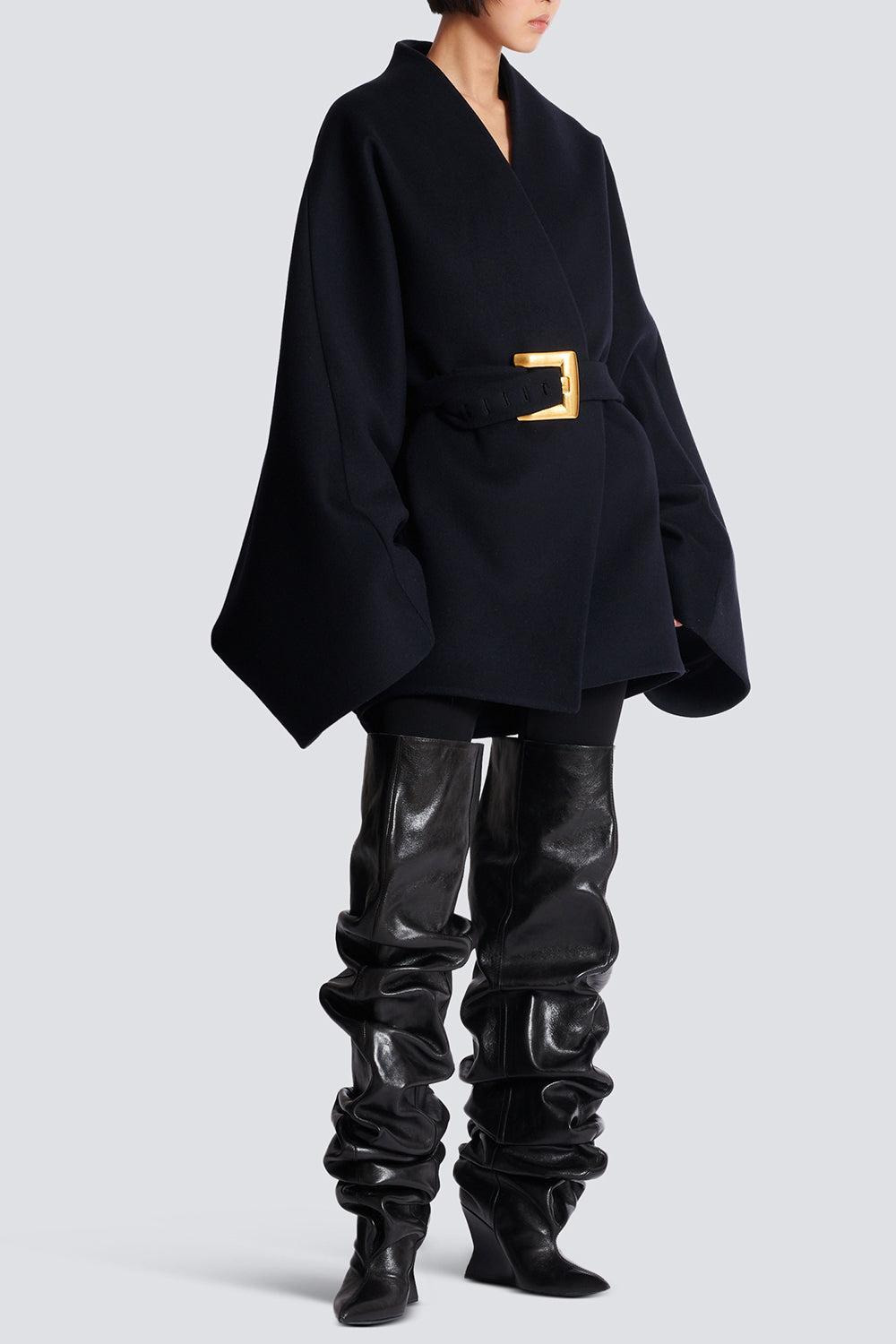 Belted Wrap Coat - 6