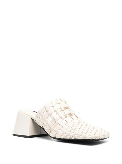 Jil Sander mesh square-toe mules outlook