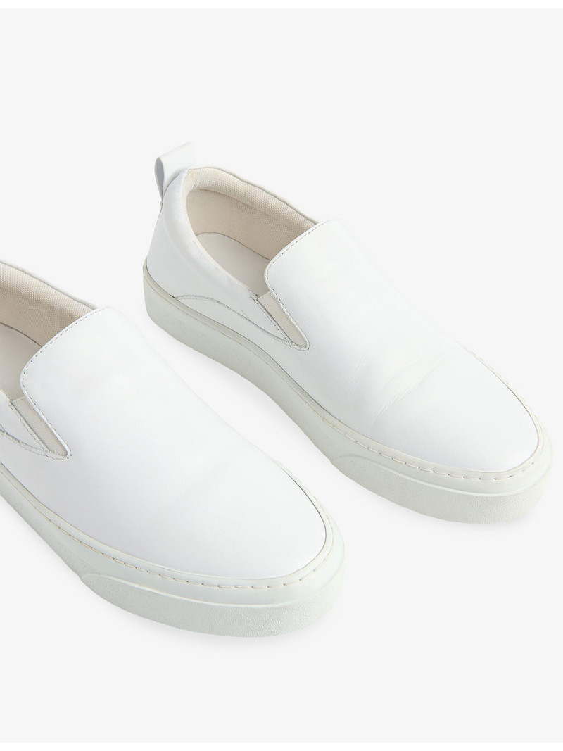 Kinsley Slip-On Low-Top Leather Trainers 3