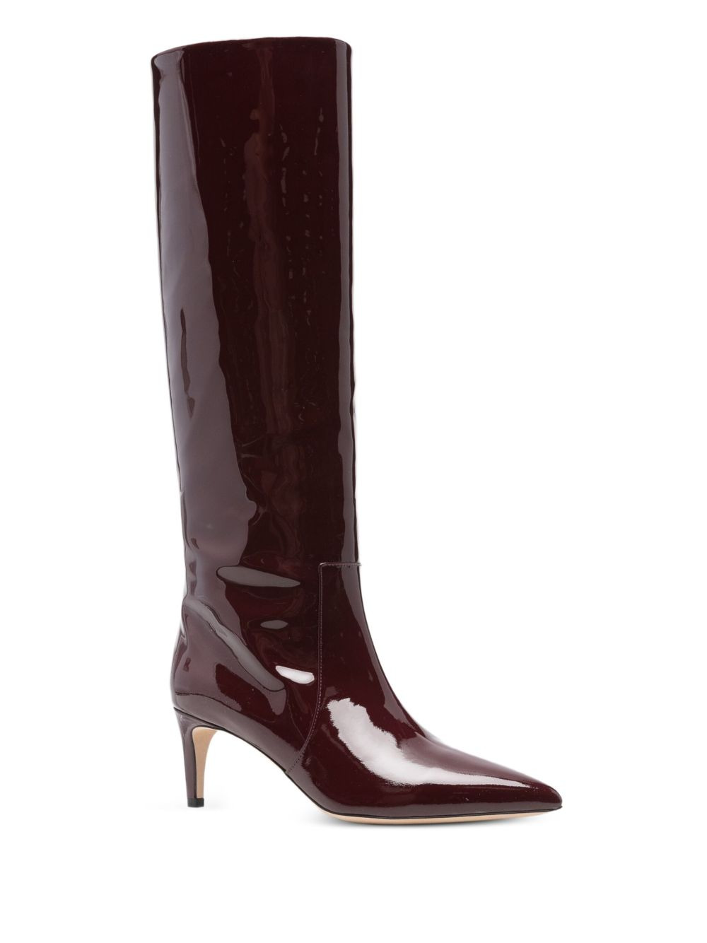 60mm patent-leather boots - 2