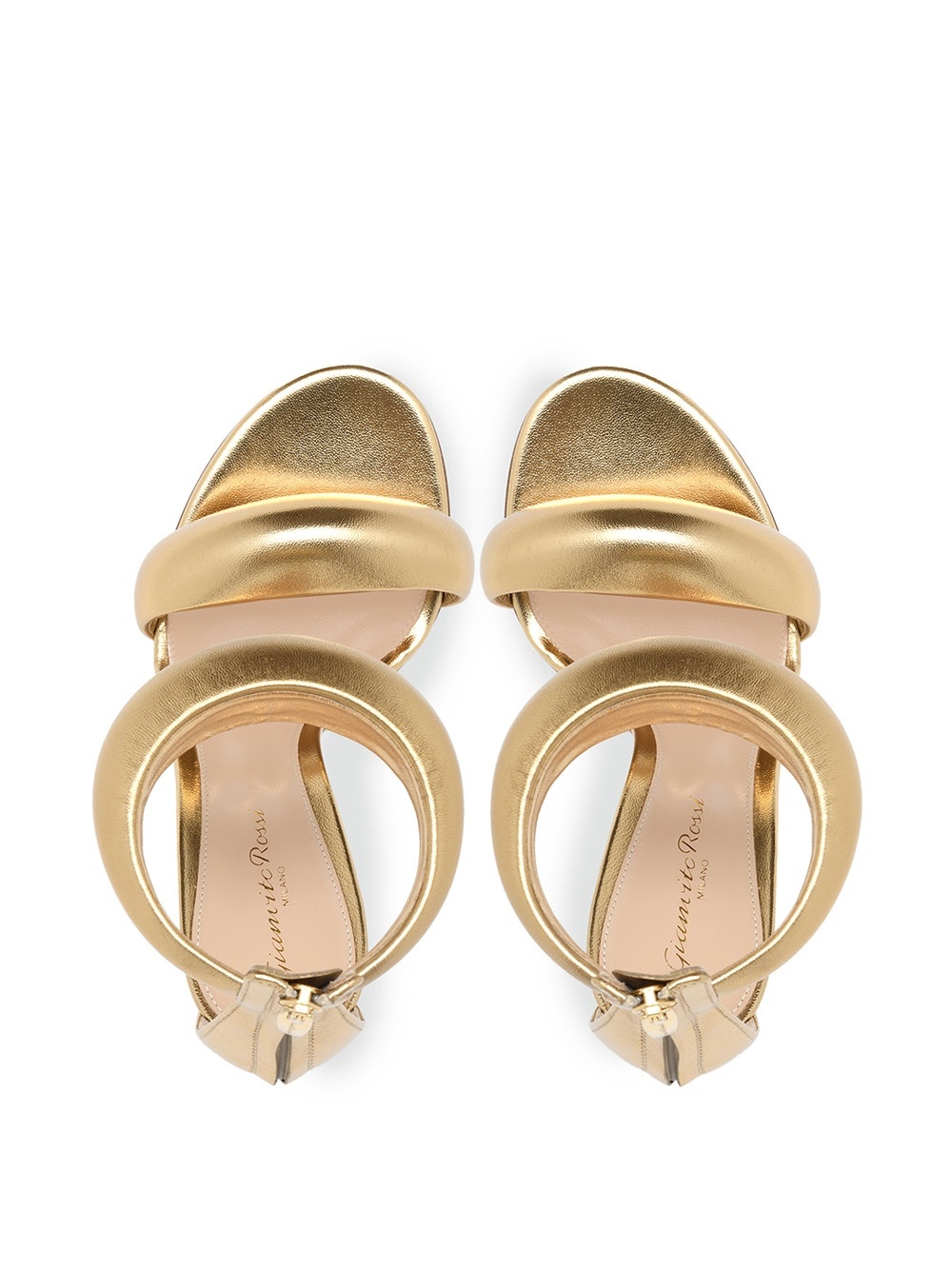 Metallic Bijoux Heels Gold - 5