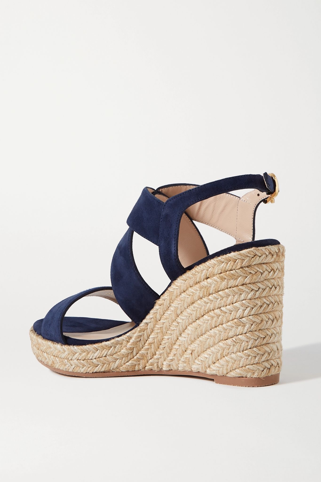 Ellette suede espadrille wedge sandals - 4