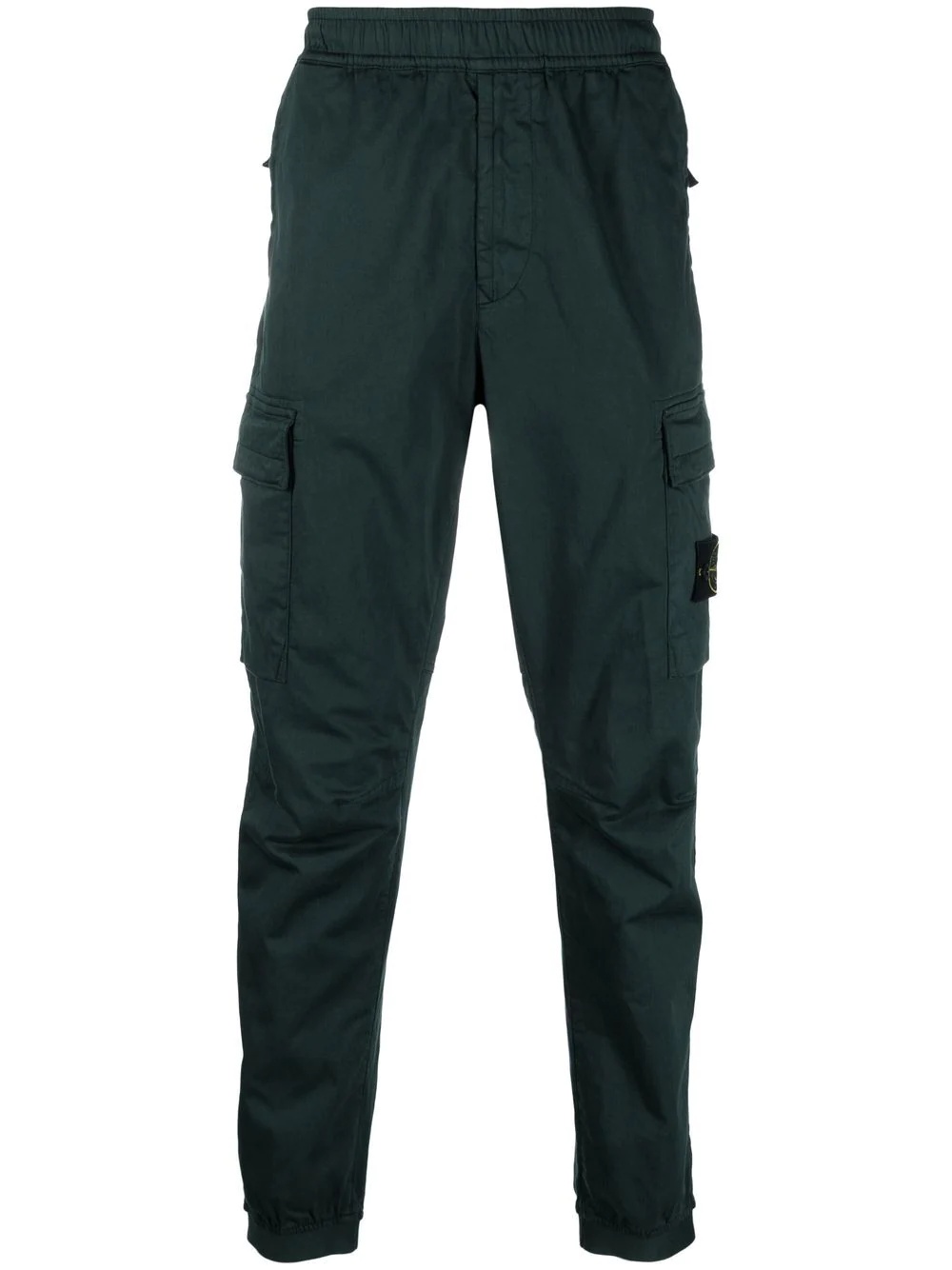 Compass-patch cargo trousers - 1