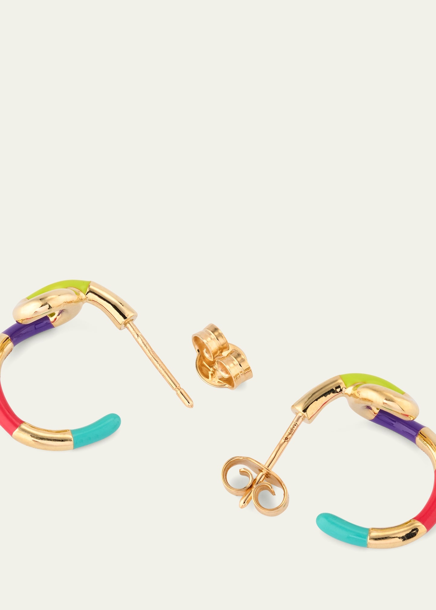 Multi Frequency Hoop Earrings - 4