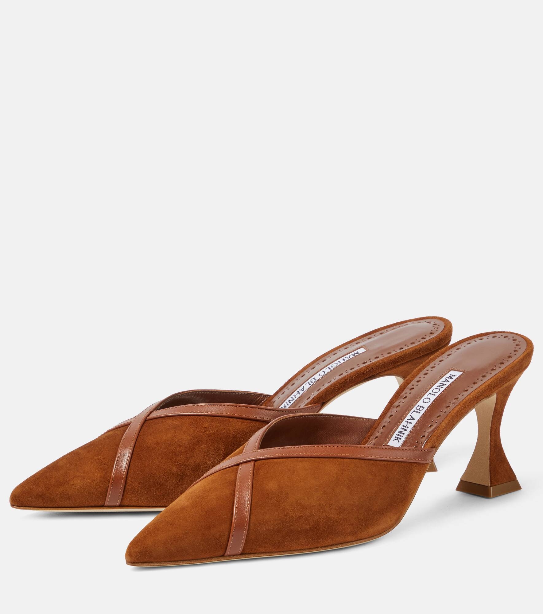 Sahsia suede mules - 5