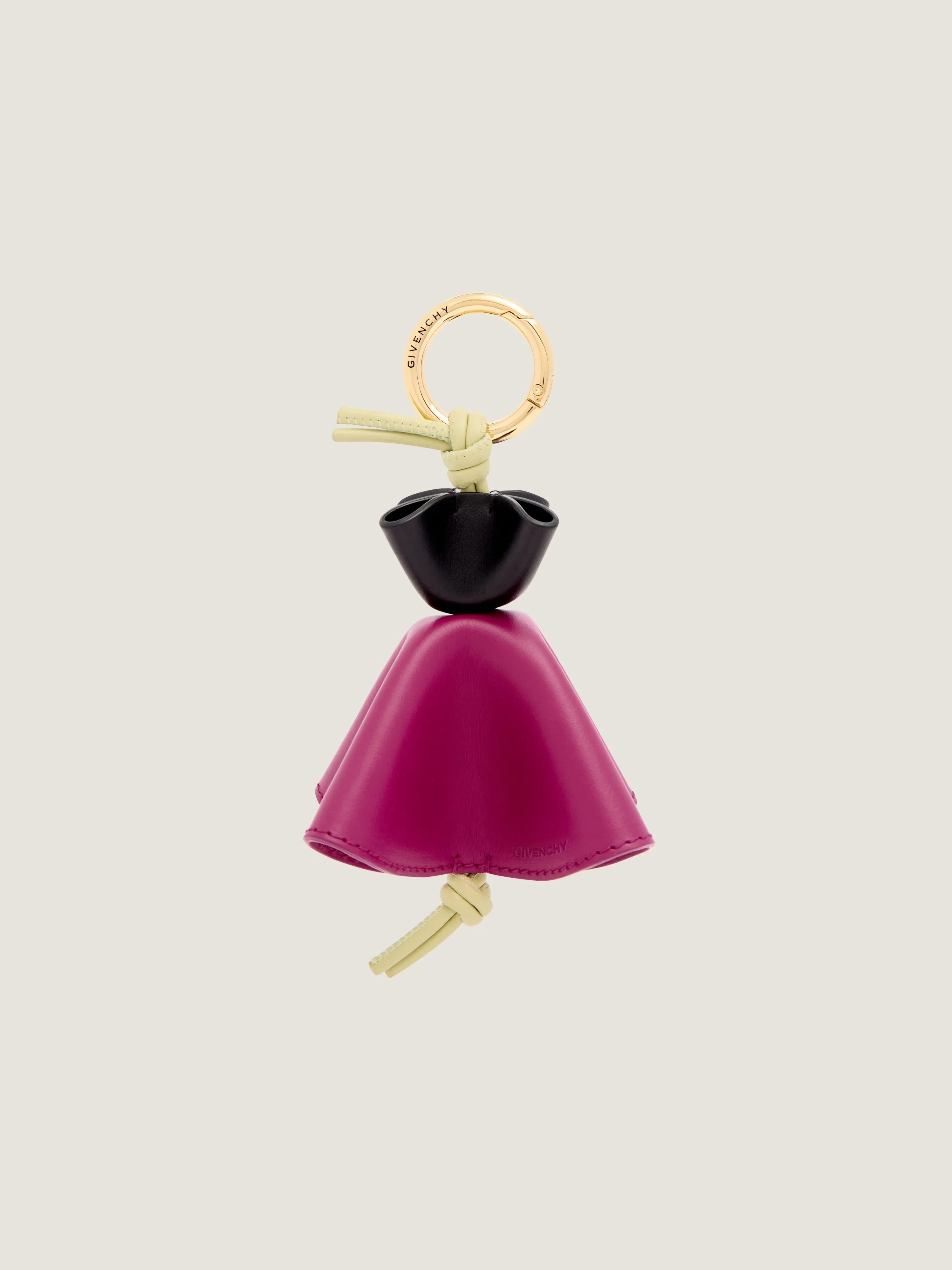 BICOLOR DANCER CHARM IN NAPPA LEATHER - 1