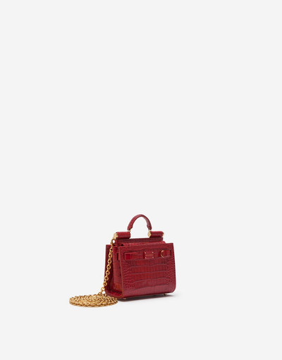 Dolce & Gabbana Micro tote Sicily 62 bag in calfskin outlook