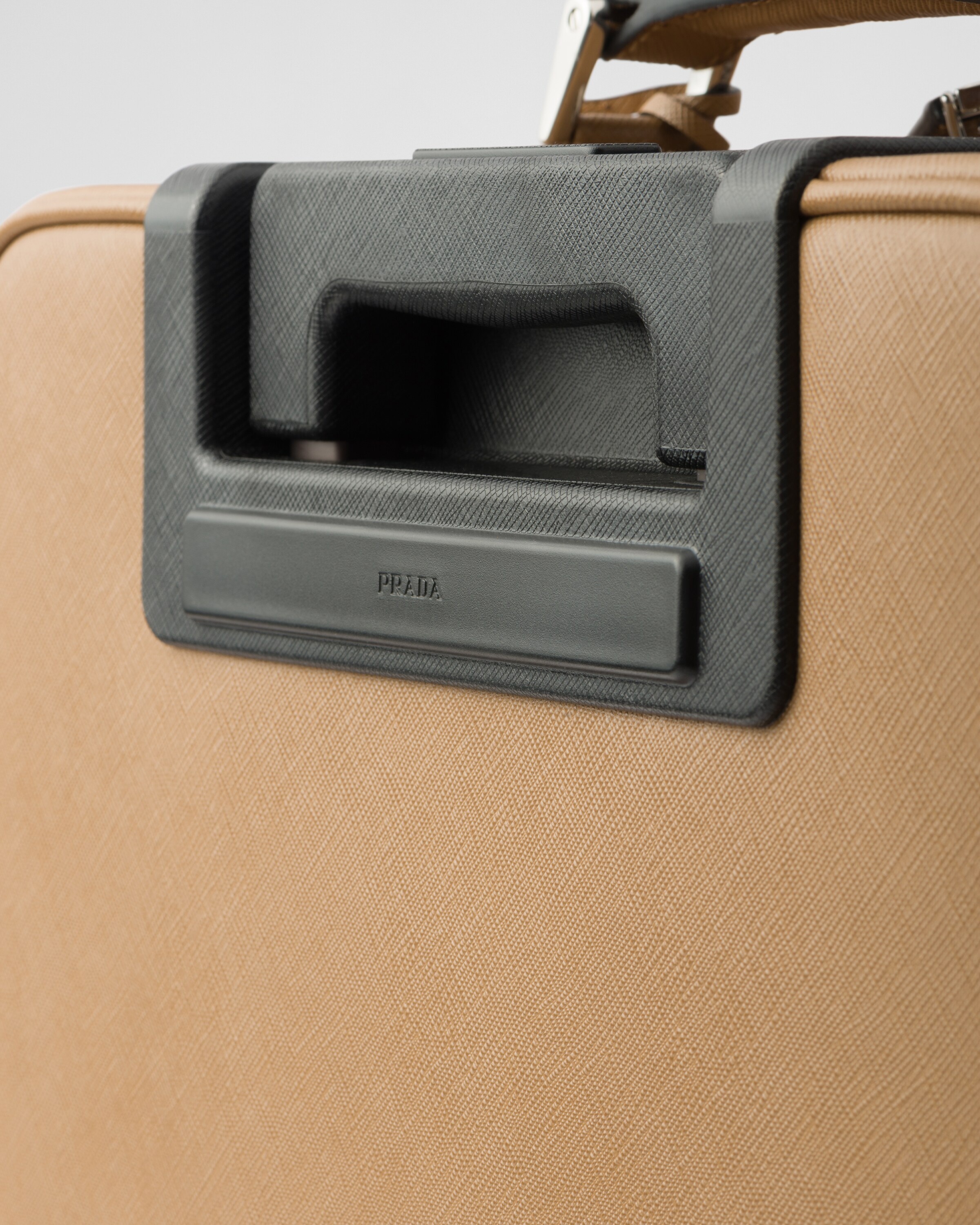 Saffiano leather trolley - 5