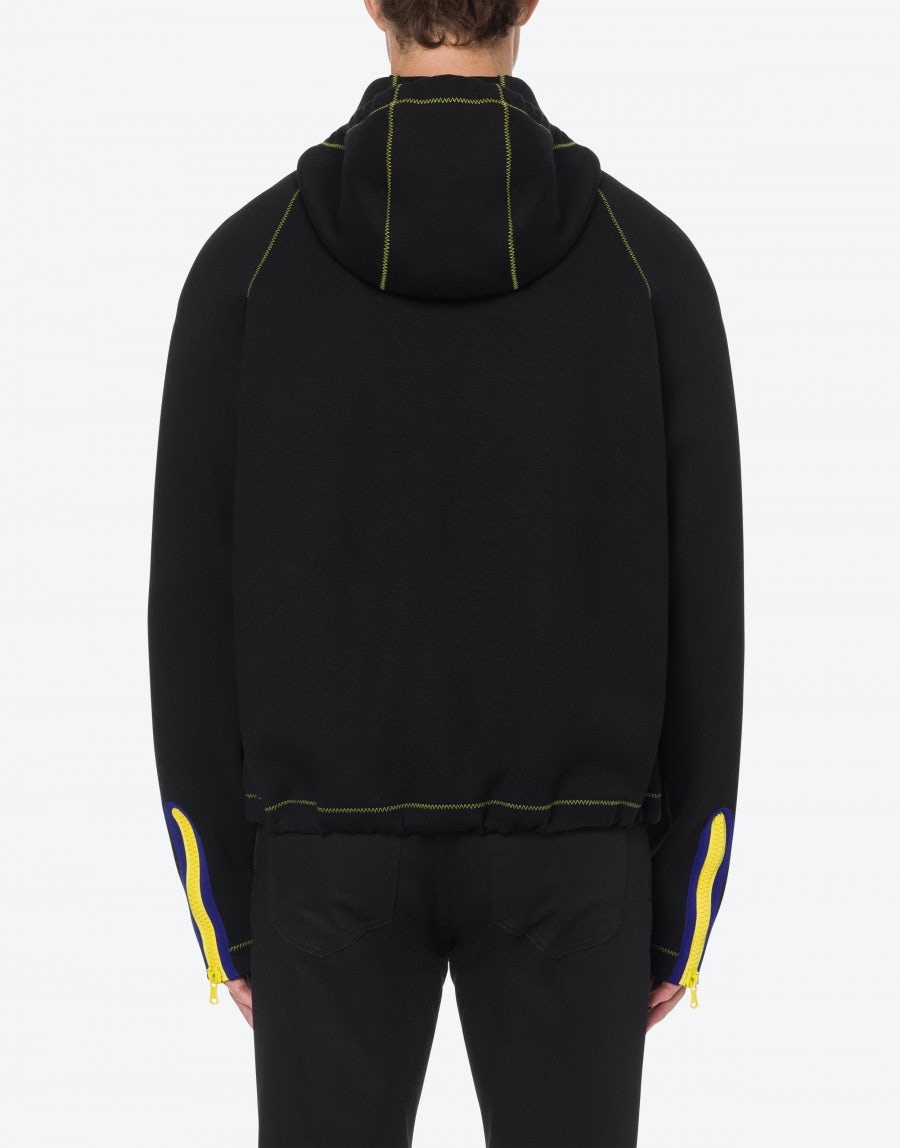 REFLECTIVE LOGO NEOPRENE SWEATSHIRT - 3