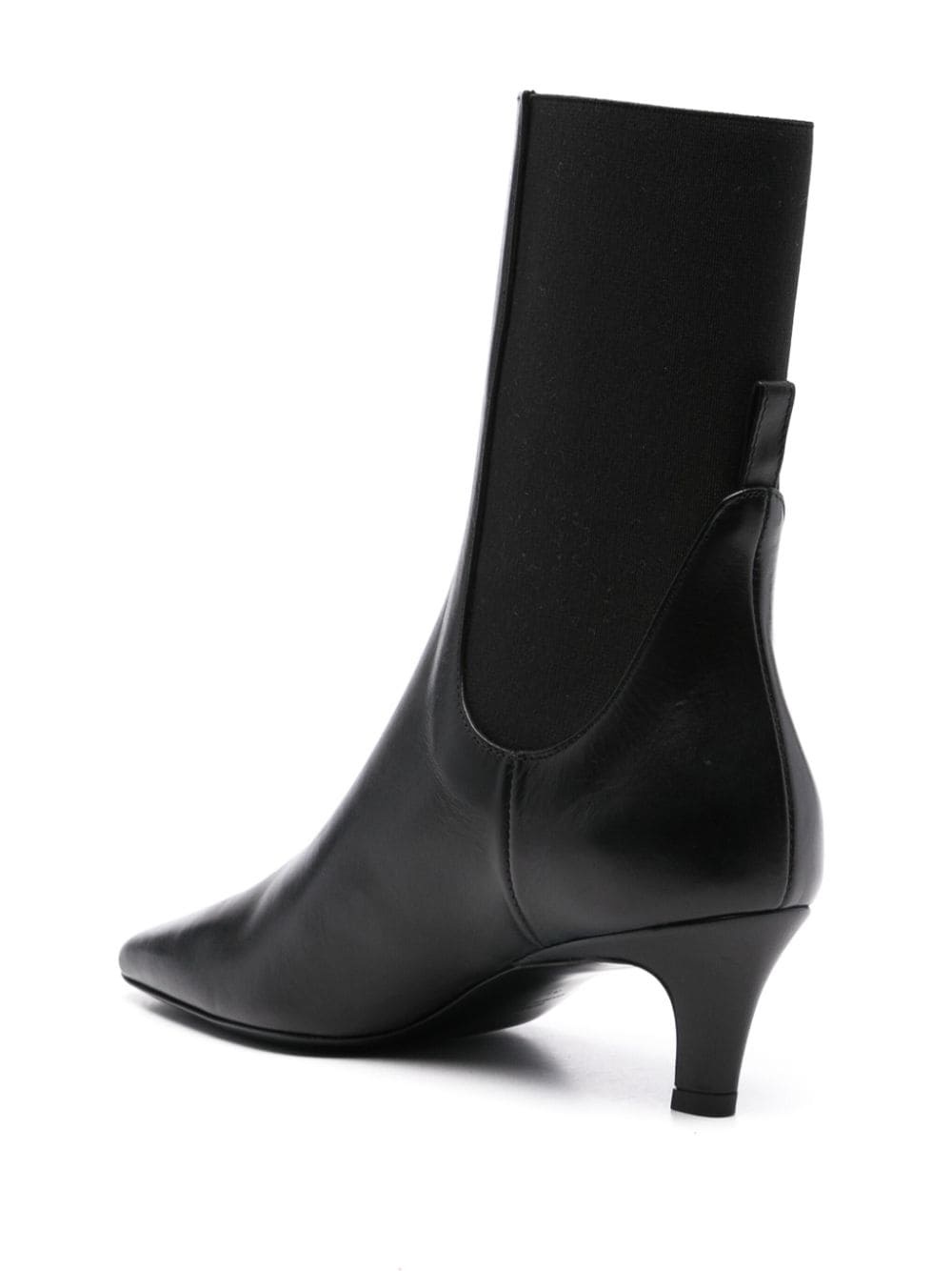 The Mid Heel leather boots - 3