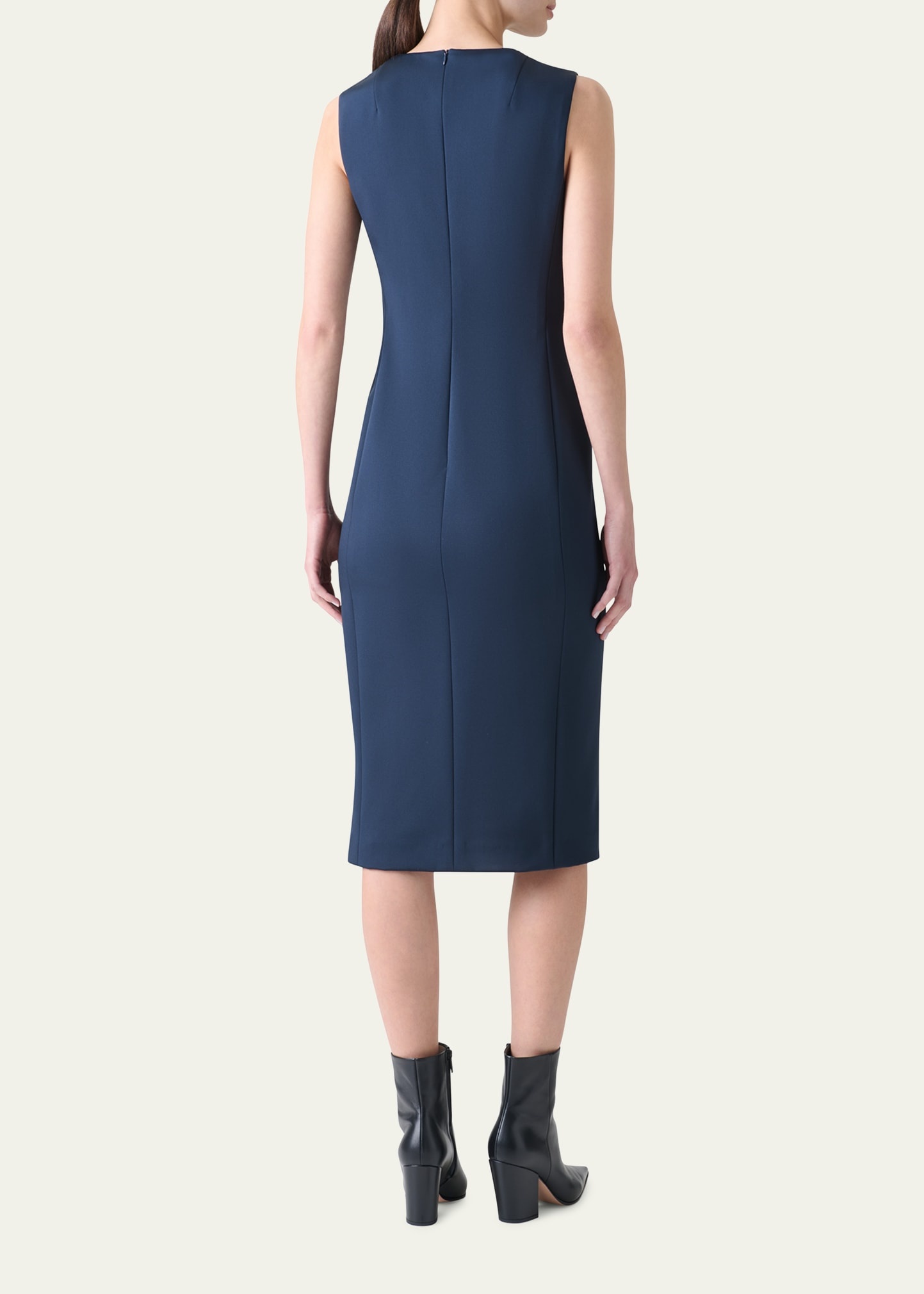 Techno Degrade Striped Sleeveless Dress - 3