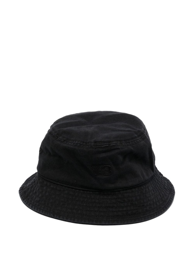 Y-3 logo-embroidered bucket hat outlook