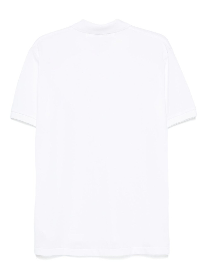 Comme des Garçons PLAY appliqué-logo polo shirt outlook