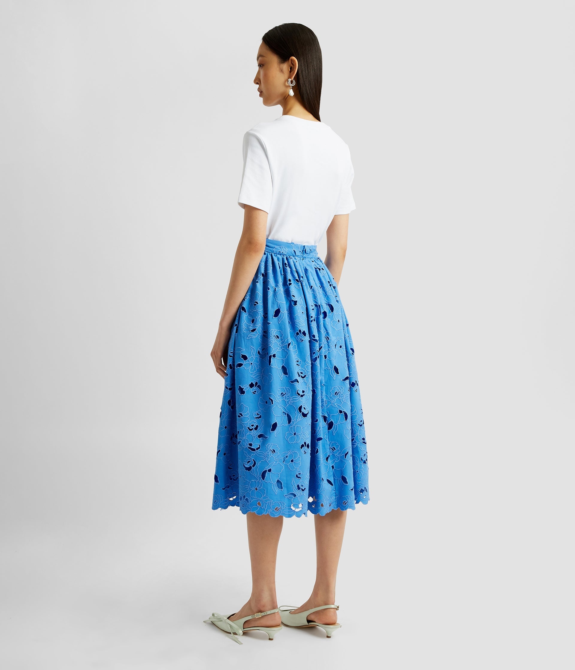 VOLUME MIDI SKIRT - 3