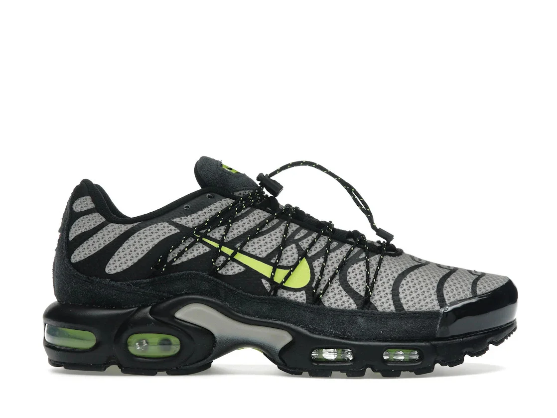 Nike Air Max Plus Utility Black College Grey Volt - 1