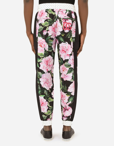 Dolce & Gabbana Flower-print cargo pants outlook