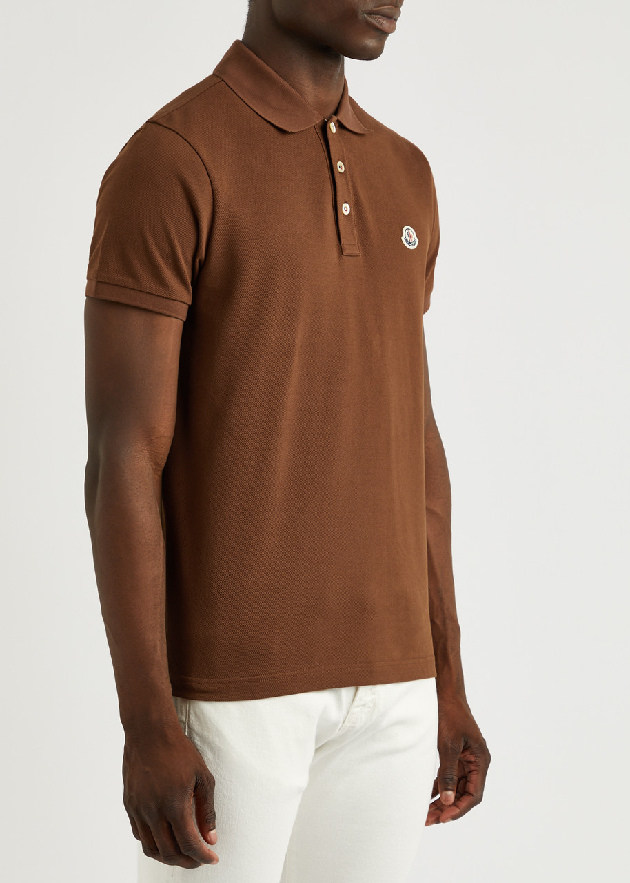 Logo piqué cotton polo shirt - 2