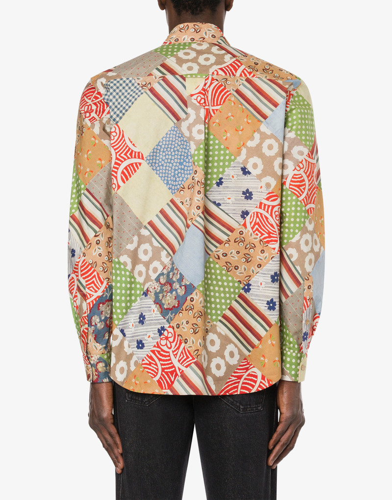 QUILT PRINT POPLIN SHIRT 3