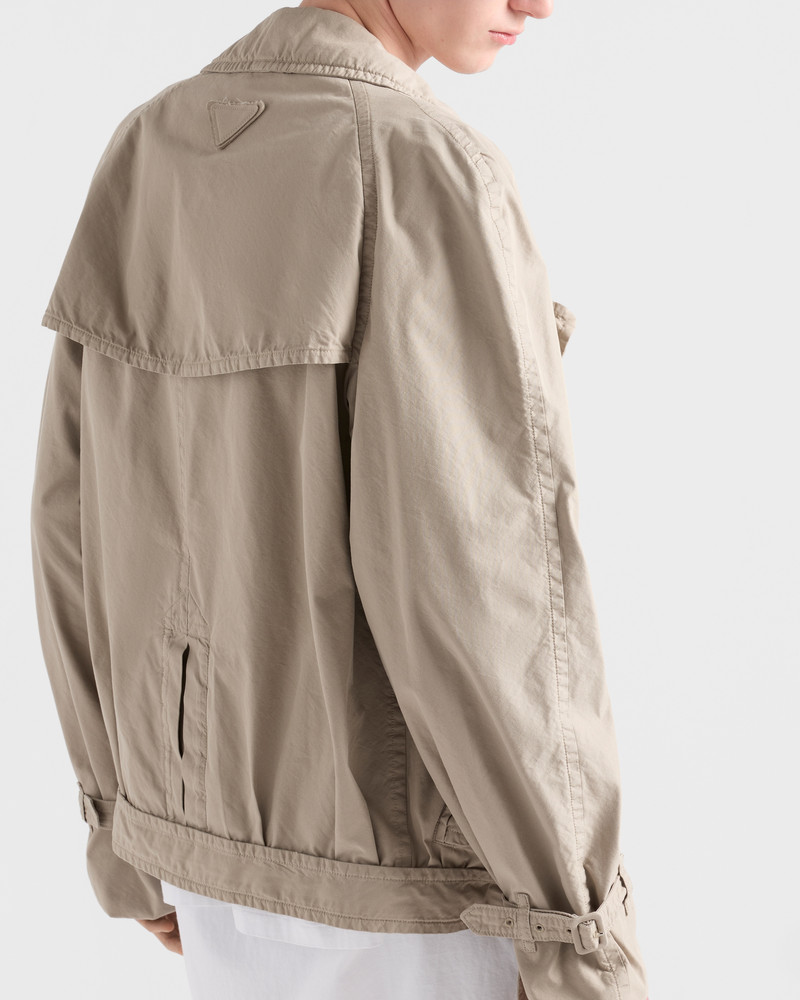 Technical cotton jacket 6