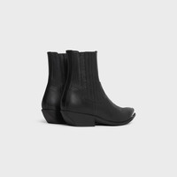 CELINE CRUISER BOOTS CHELSEA WITH METAL TOE in Calfskin