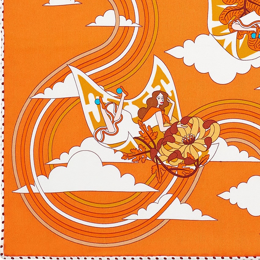Carres Volants scarf 70 - 3