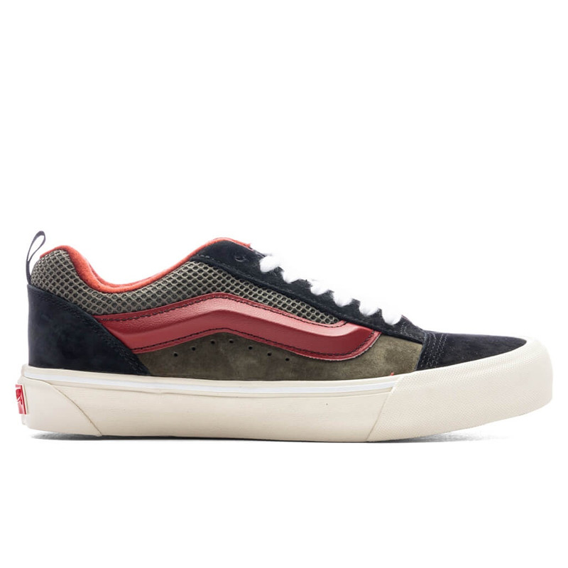 Skool panelled leather sneakers - 1