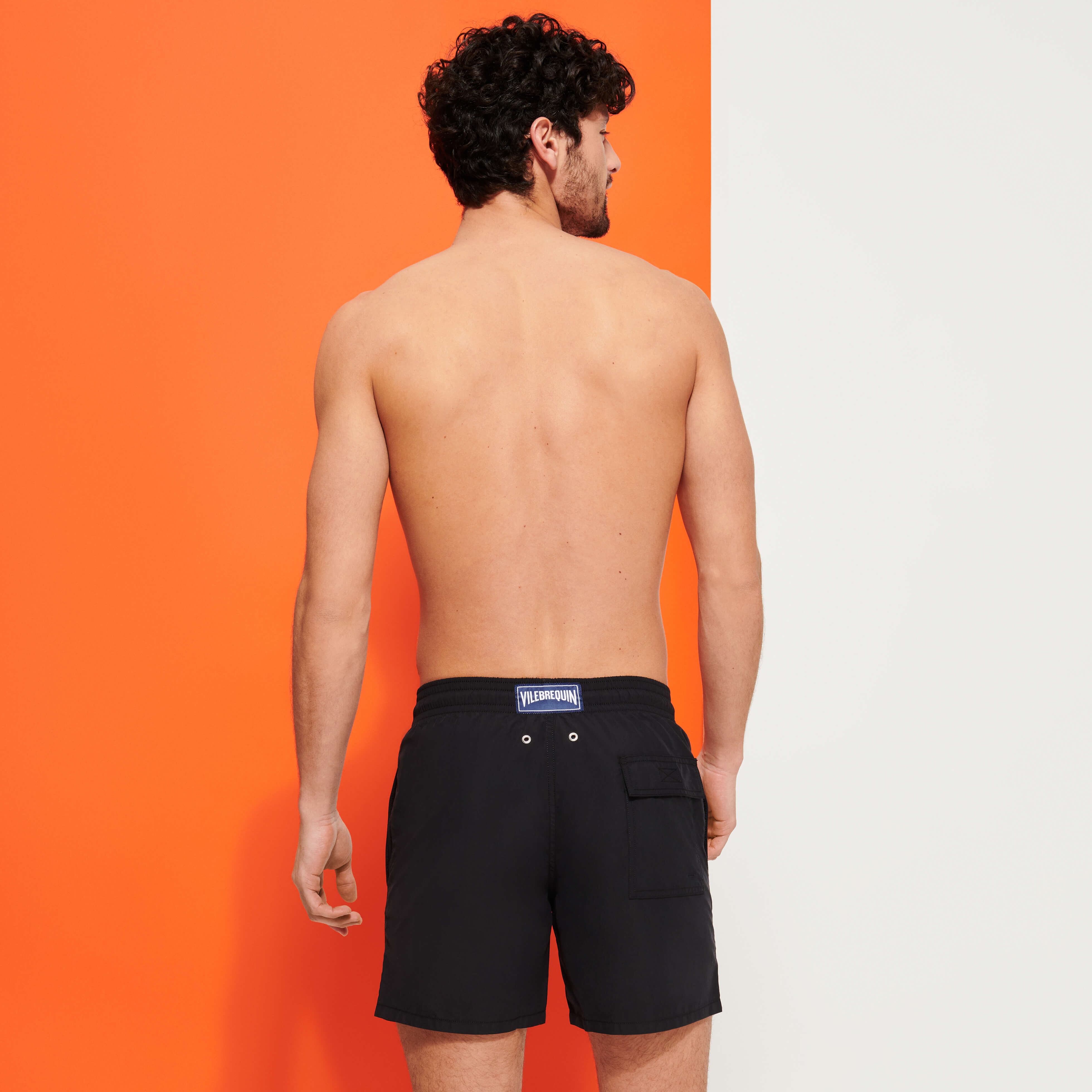 Men Swim Trunks Solid - 4