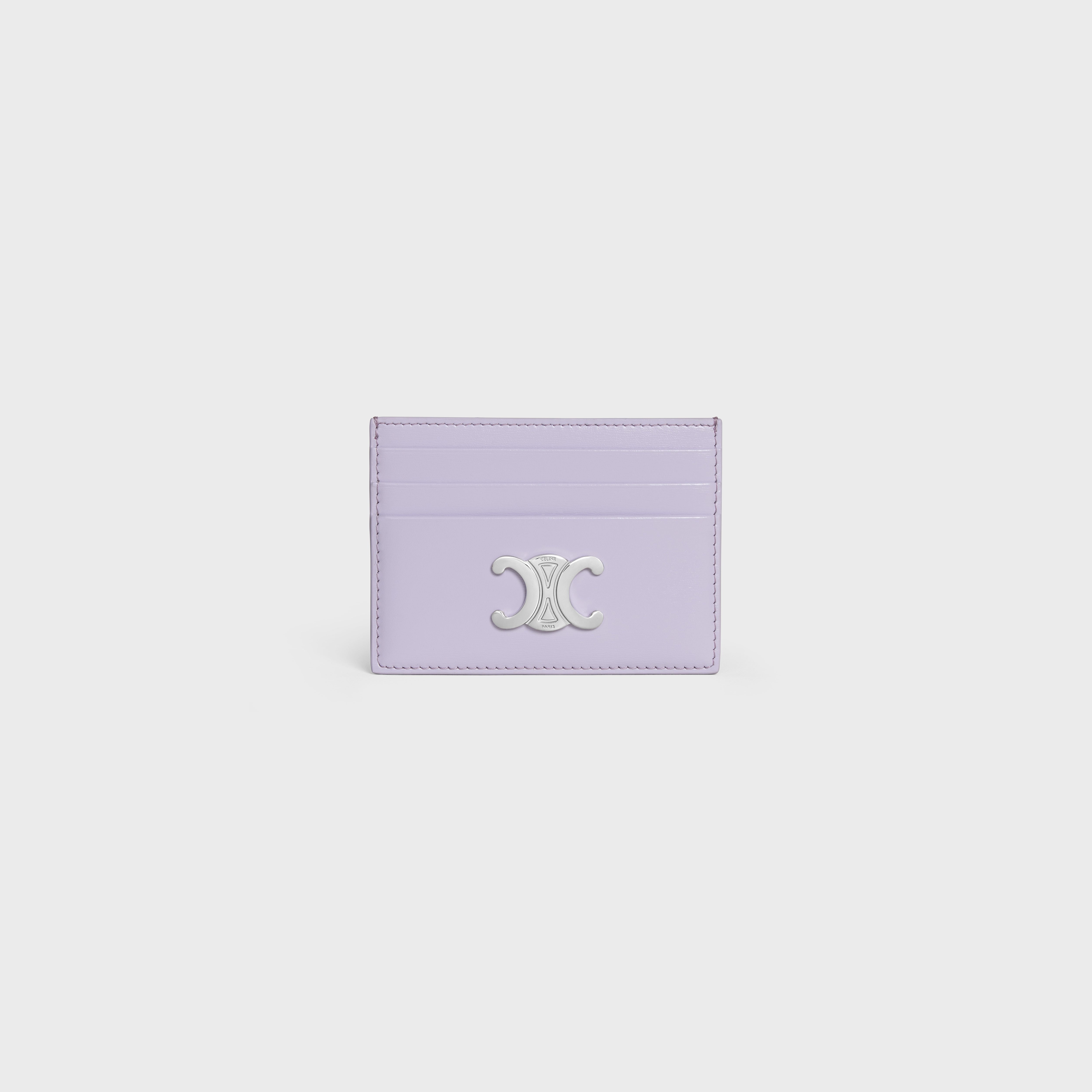 CARD HOLDER TRIOMPHE IN Shiny calfskin - 1