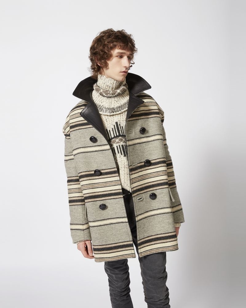HARDY striped coat - 3