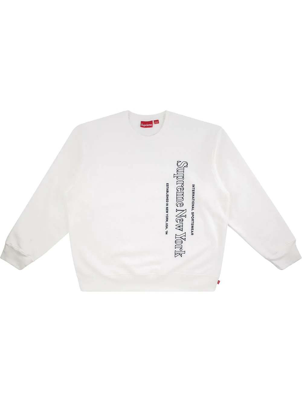 Side Logo sweatshirt - 1