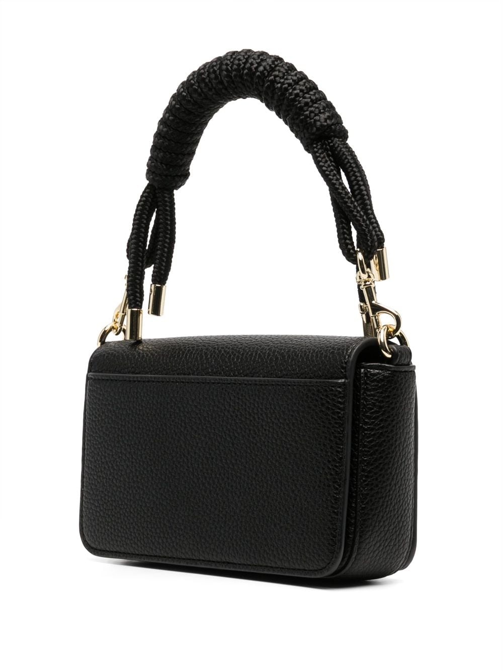 logo-plaque faux-leather shoulder bag - 3