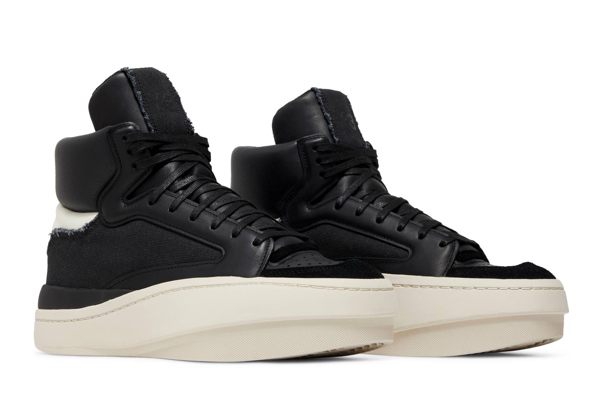 Y-3 Centennial High 'Black Off White' - 8