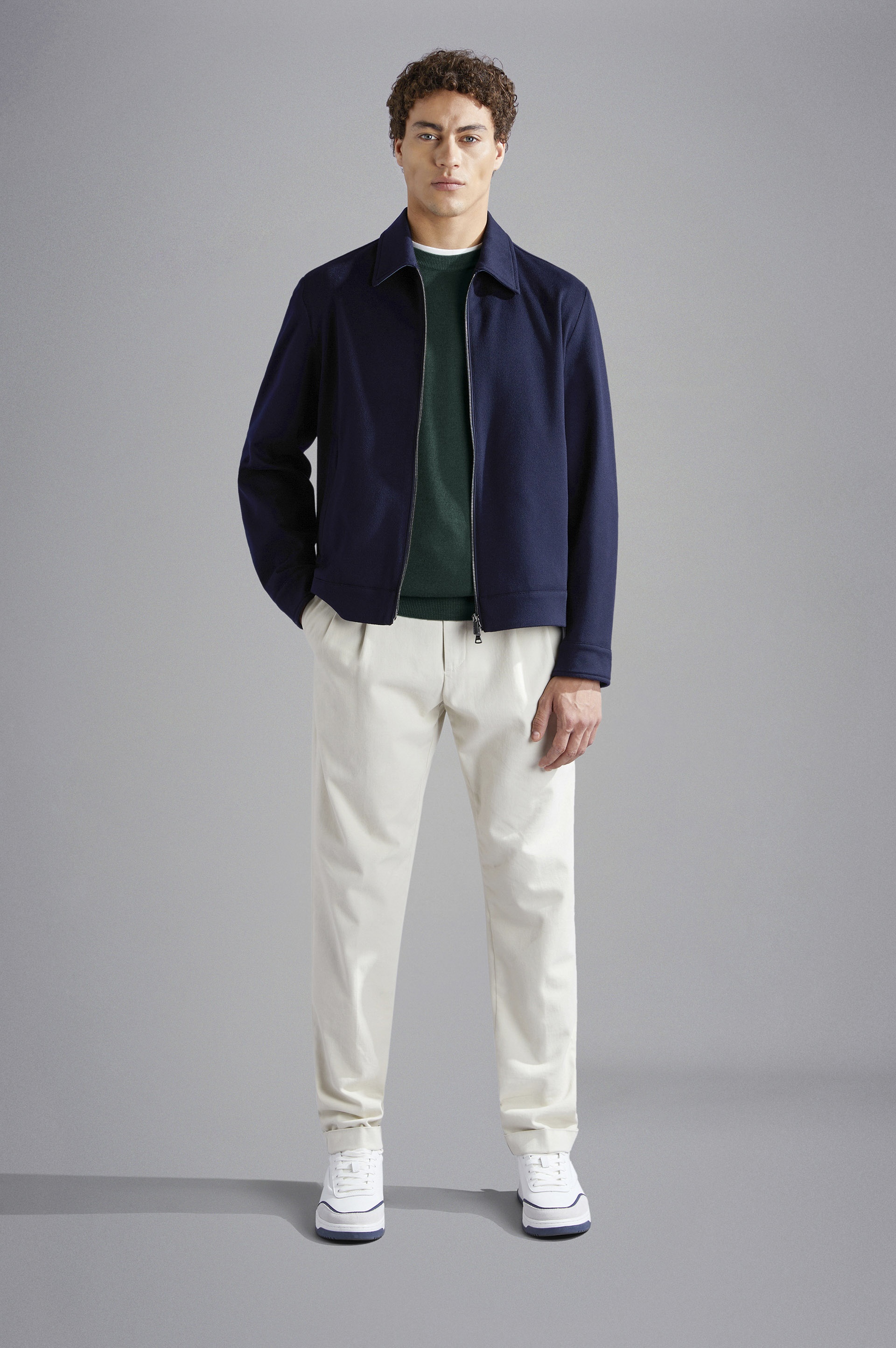 GARMENT DYED WOOL SWEATER - 2