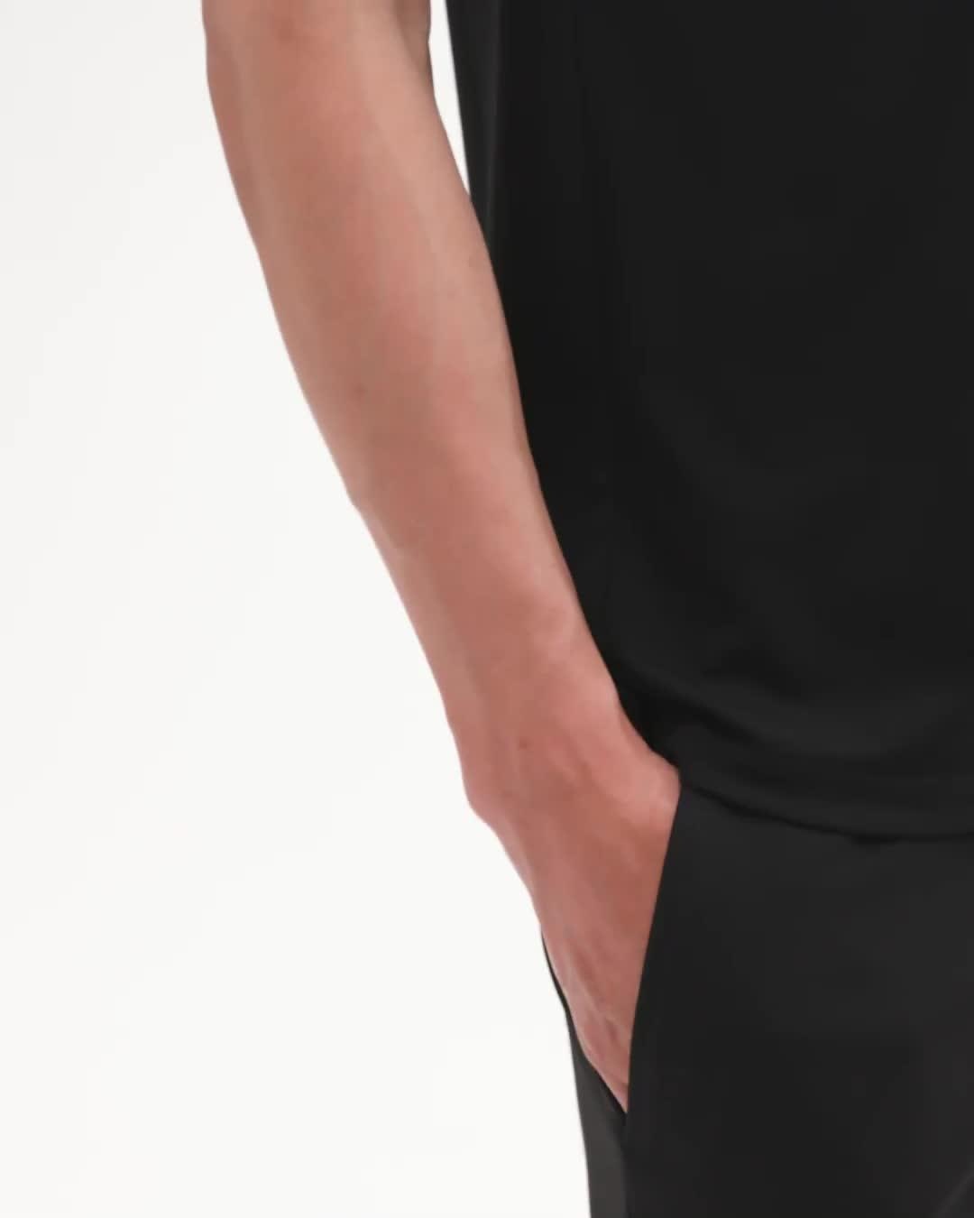 Dorian Tee in Active Knit - 7