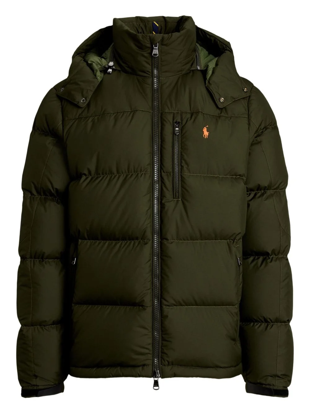 hooded puffer jacket - 1