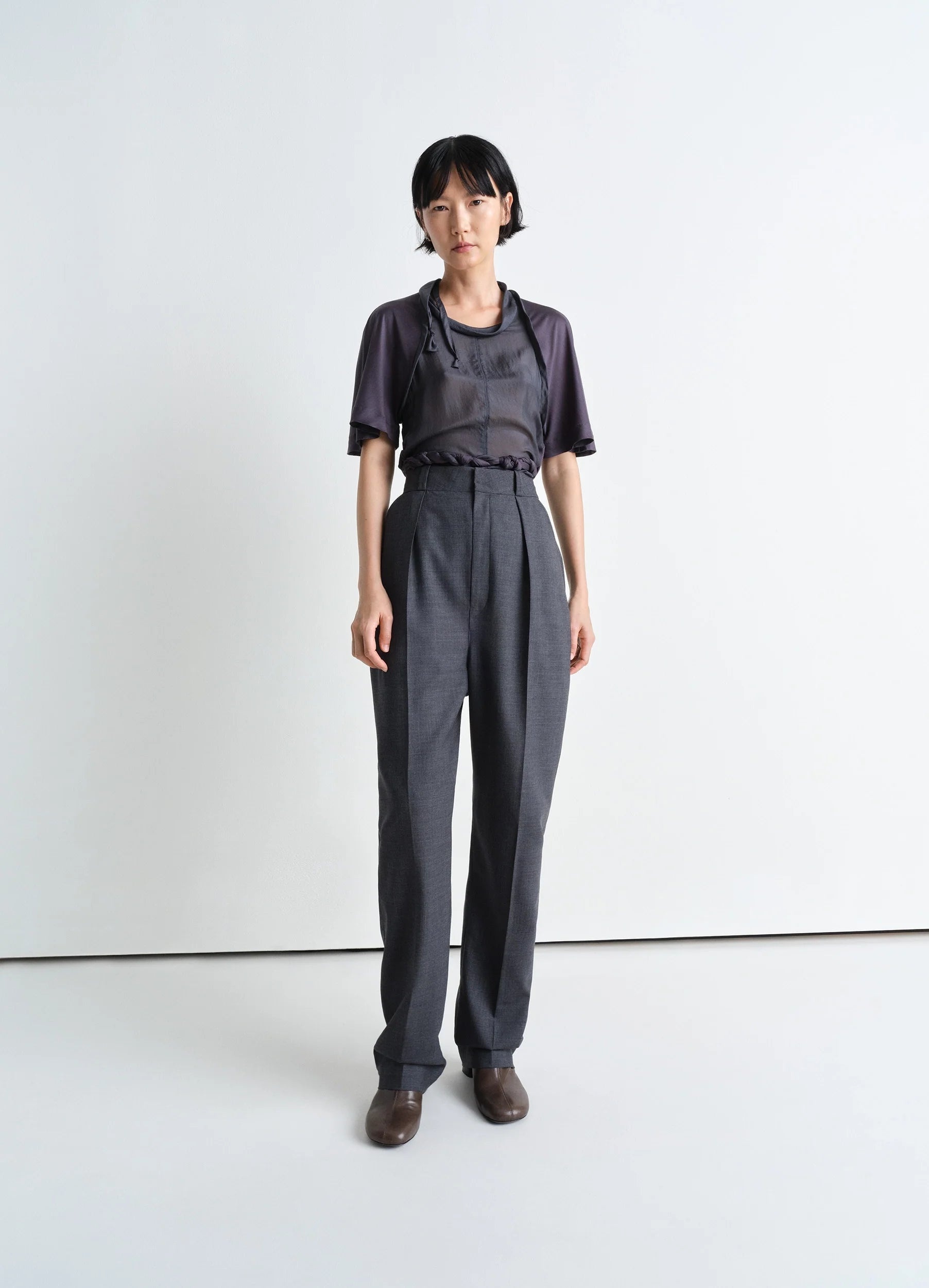DROPPED CROTCH SOFT PANTS - 2